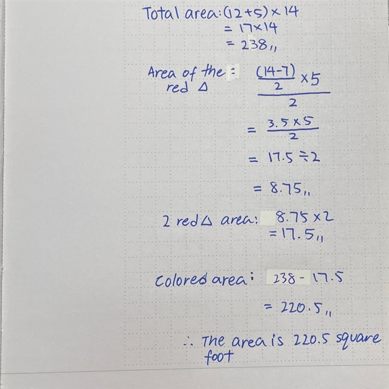 HELP DUE SOON this is about area with numbers-example-1