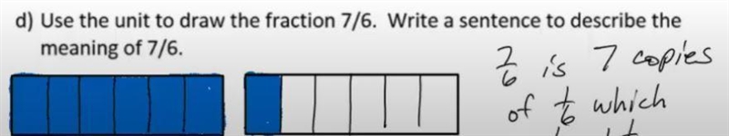 The shaded model represents one whole. Which model represents 4/3?-example-1