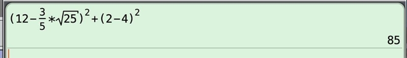 Simplify the quantity 12 minus three fifths times the square root of 25 end quantity-example-1