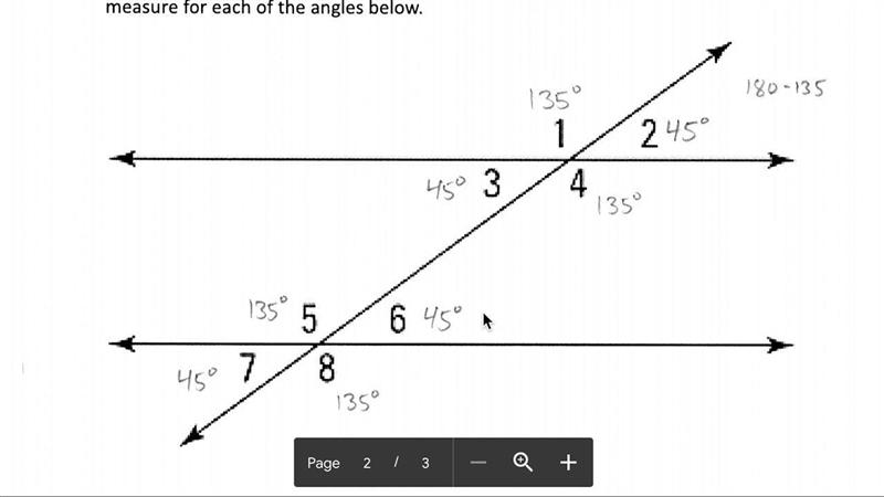 Which pair of lines is parallel? A, B, C or D-example-1