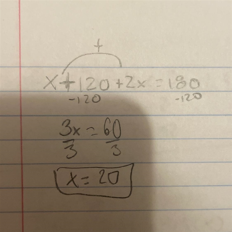 Hey! I have a assignment due soon about transversals of parallel line: solve for x-example-1