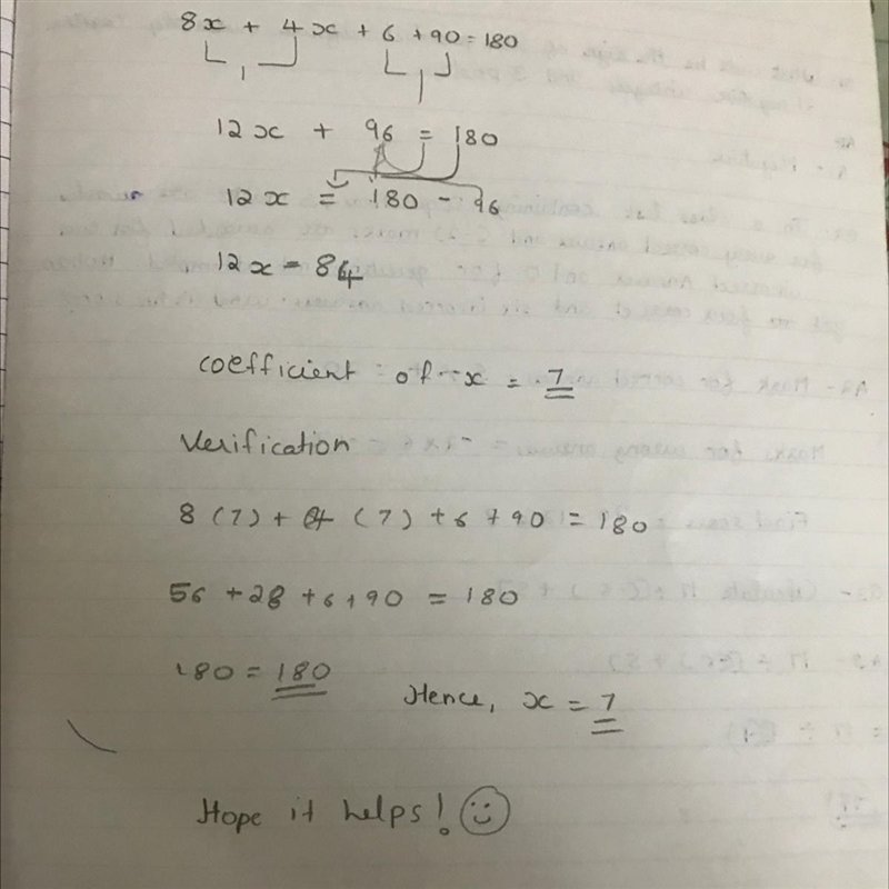 Help, I need someone to find x in this!-example-1