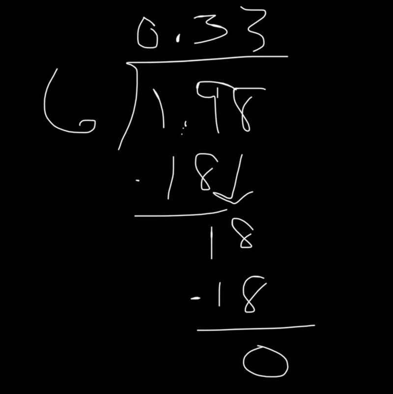 How do you divide 1.98/6 step by step-example-1