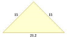 1.1. find the length of the side indicated. And round to 1 decimal place-example-1