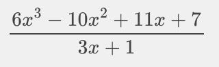 Please help me *Divide with long division* Please show all the steps on how you got-example-1