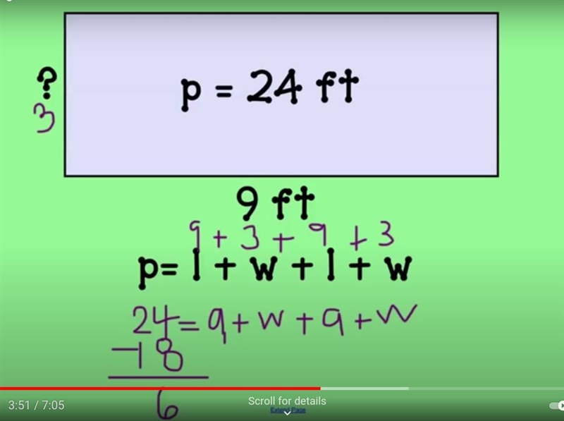 Finding side lenght (given preminter)-example-1