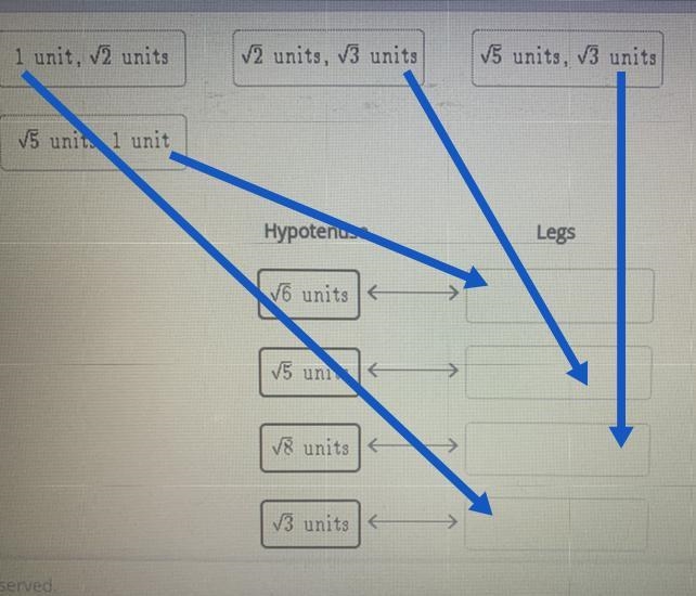 Drag the tiles to the correct boxes to complete the pairs. Not all tiles will be used-example-1