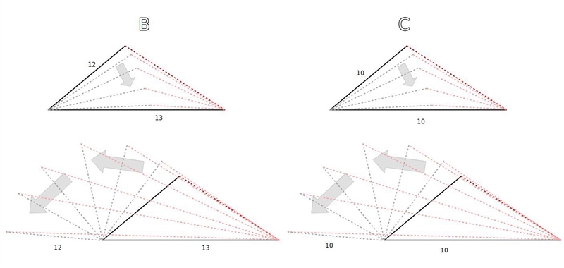 Can someone explain how to find the length of triangles? I watched some videos and-example-1