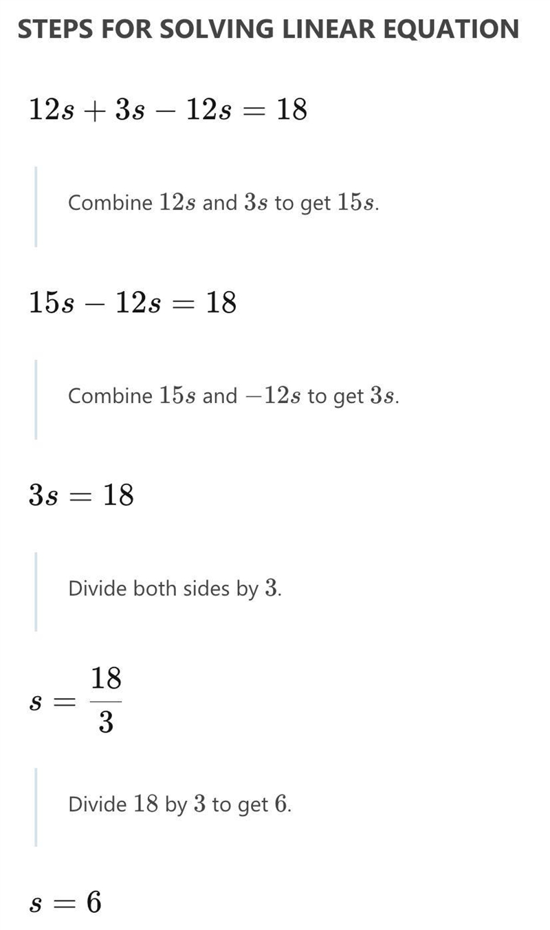 May you please help me? 12s+18 Show work.-example-1