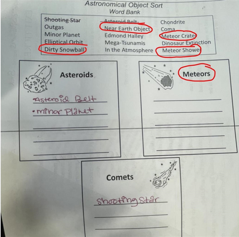 Fill in the blanks(science)-example-1