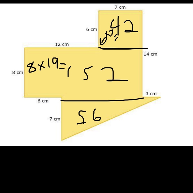 Could you find the area? You can use decimals.-example-1