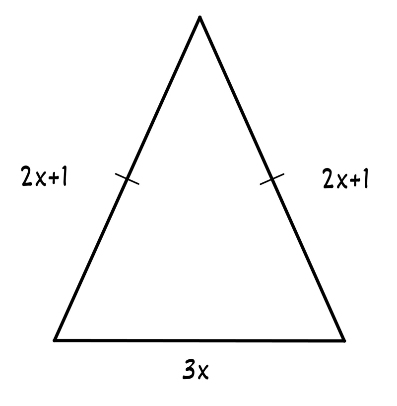 The base of an isosceles triangle is three times as long as the side of a square. Each-example-1