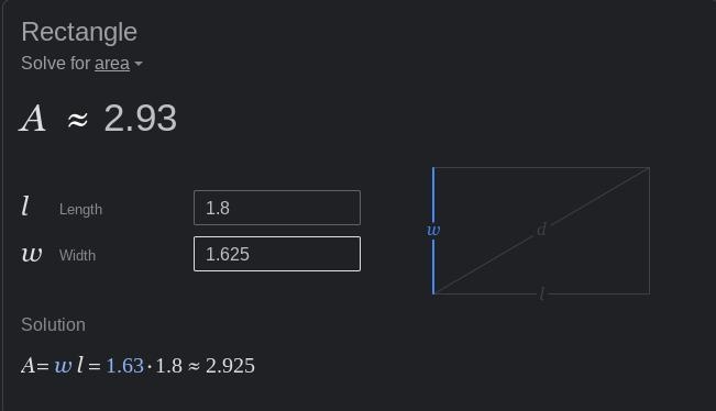 Find the area of the rectangle with measurements shown; reduce to lowest terms: Length-example-1