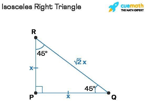 Draw an isosceles triangle with the measure of one of the angles as 90°.-example-1