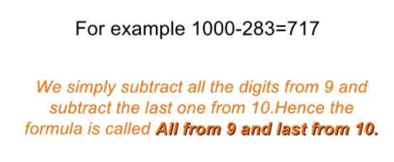 What is instant subtraction?-example-1