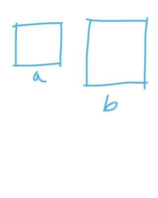 10POINTS !! the sum of the length of a side of two squares is 18cm and the sum of-example-1