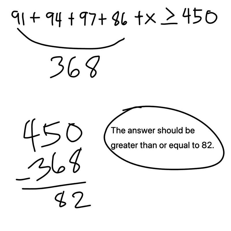 You are taking a science course in which there will be 5 tests. each worth 100 points-example-1