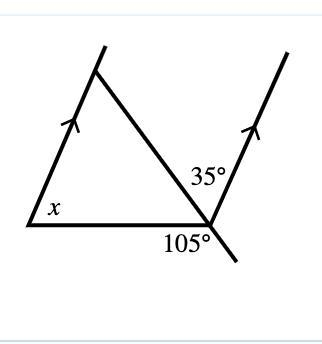 PLEASE HELP find the value of x-example-1