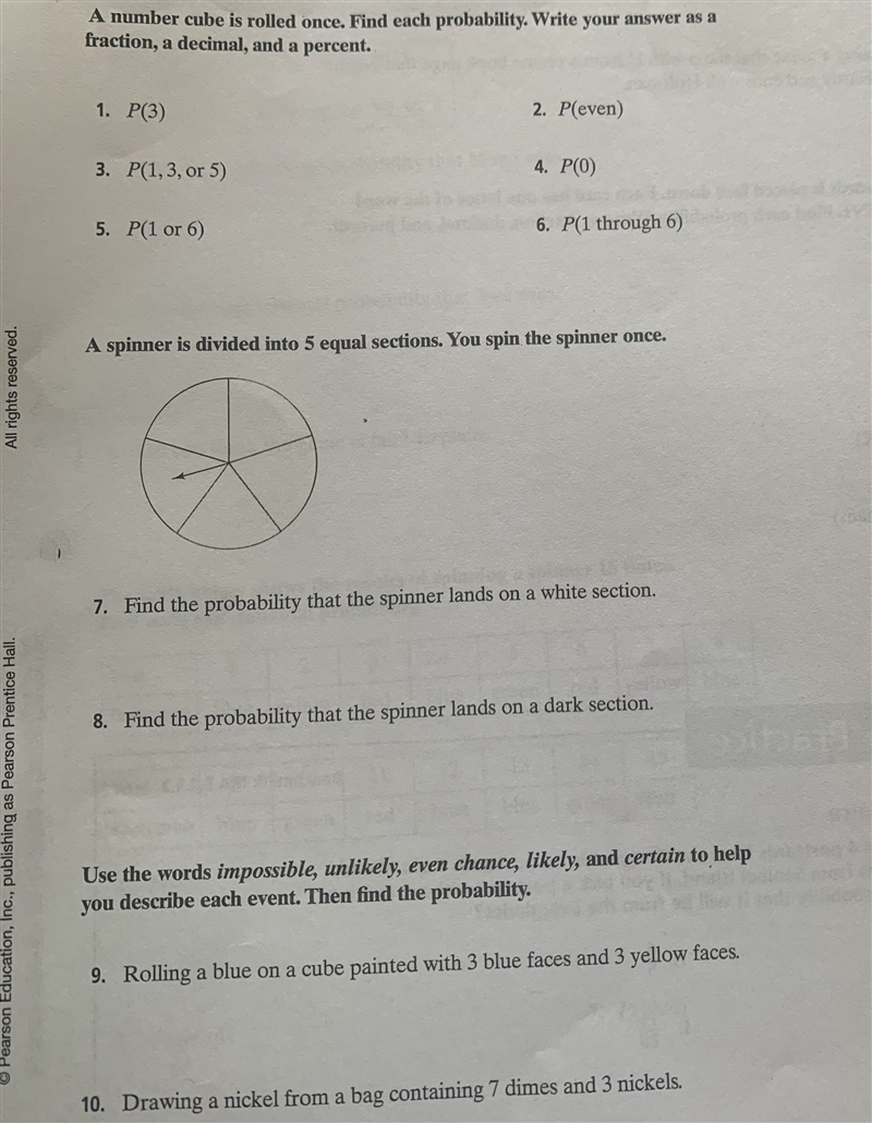 Probability (PLEASE HELP) (ALSO IF YOU CAN PLEASE EXPLAIN YOUR ANSWER)-example-1