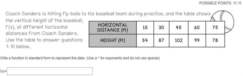 Algebra quadratic functions and data, please help-example-1