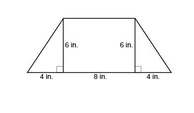 What is the area of the trapezoid? Enter your answer in the box. *box*-example-1