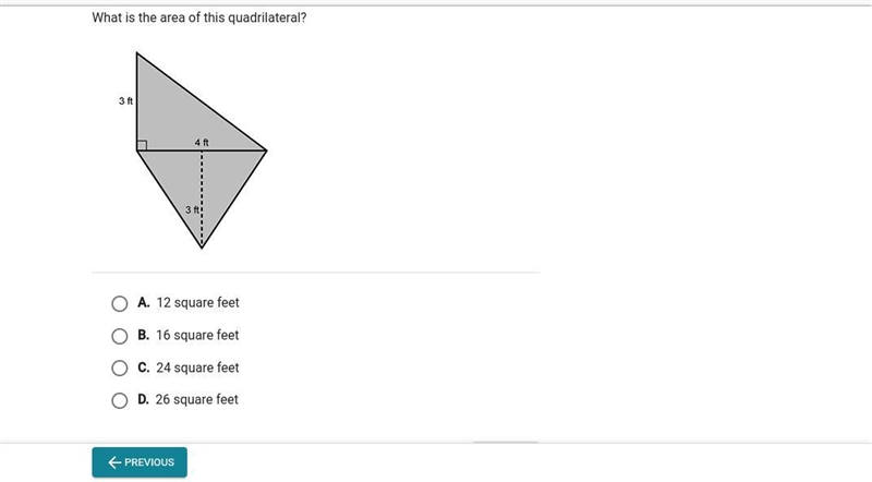 Ahat is the area of this quadrilateral? A,B,C,D-example-1