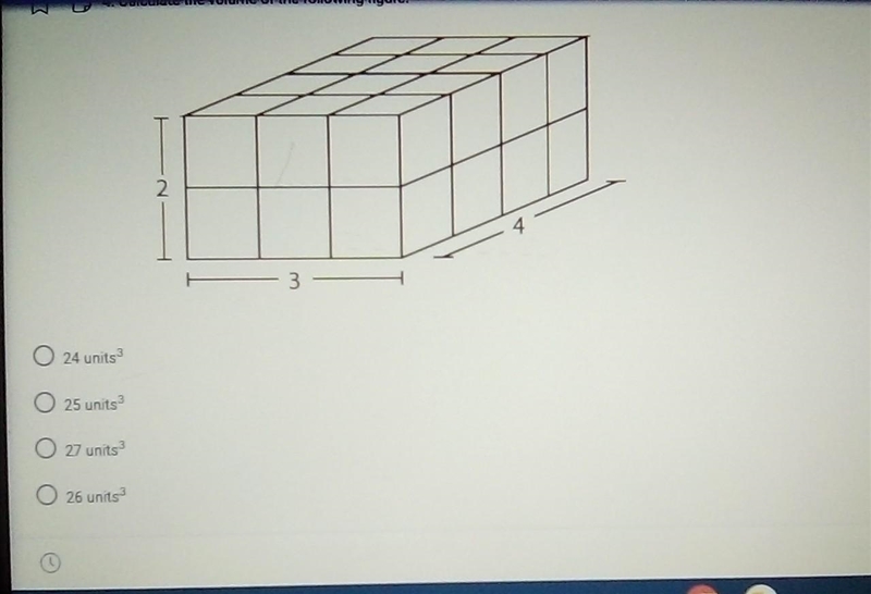 Calculate the volume of the following figure​-example-1