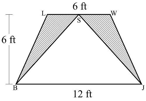 Find the area of the shaded region.-example-1