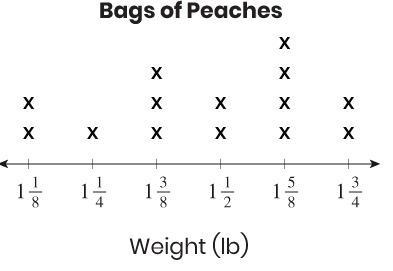 James and his family spend a morning picking peaches. They fill several bags. This-example-1