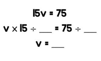 Directions: Solve the following multiplication and division equations by filling the-example-1