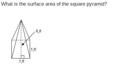 What is the surface area of the square pyramid?-example-1