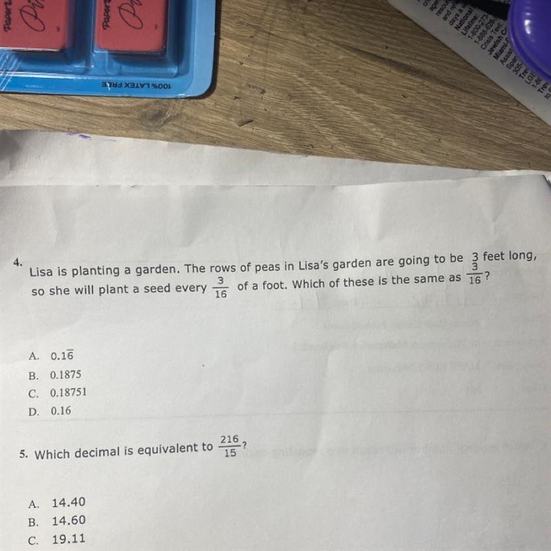 4. Lisa is planting a garden. The rows of peas in Lisa's garden are going to be 3 feet-example-1