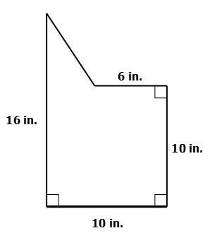 What is the area of the polygon pictured below?-example-1