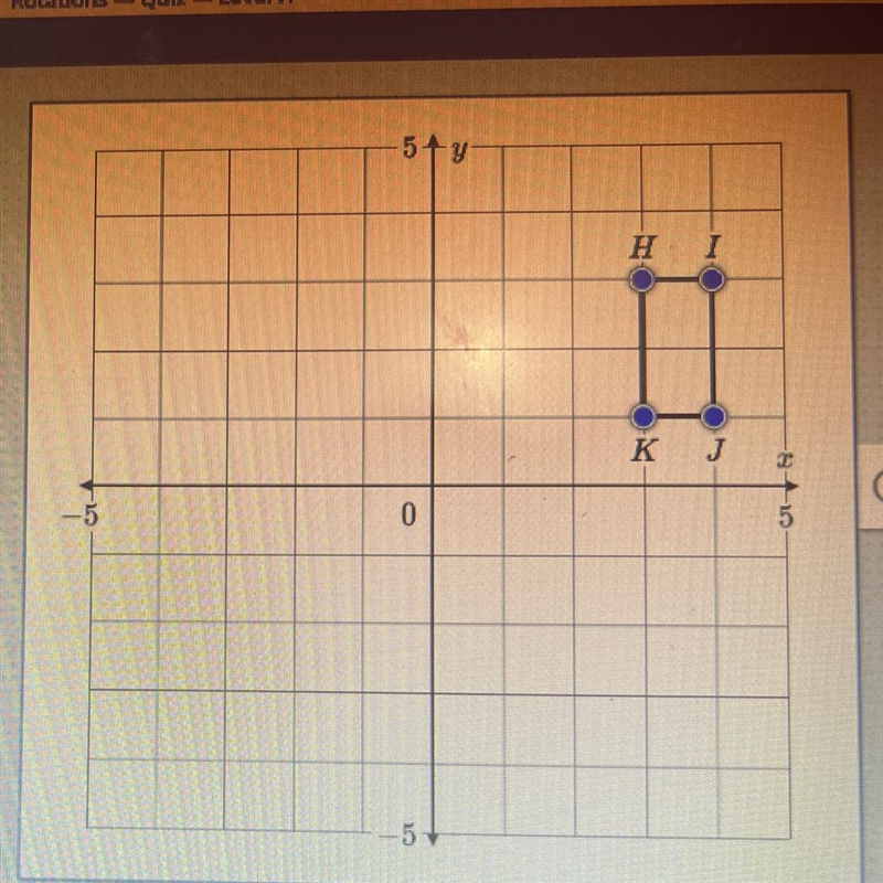 Answer quick pls for iready Rotate figure HIJK 180 around the origin.-example-1