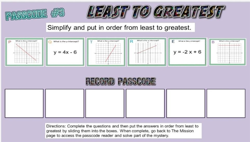 I need help getting the slope of the graphs. I just need that because I can do the-example-1