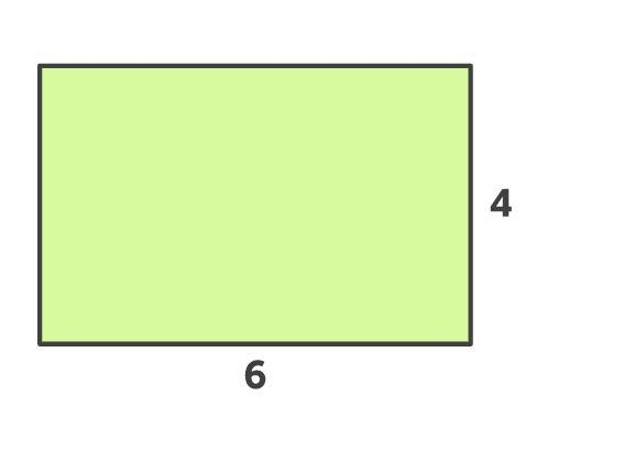 If the rectangle below is enlarged by a scale factor of 1.5, what will be the area-example-1