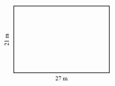 PLEASEE HELP ME Referring to the figure, find the area of the rectangle shown. a. 48 m-example-1