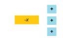 Which expression is represented by the model? A) x - 3 B) x + 3 C) -x - 3 D) -x + 3-example-1