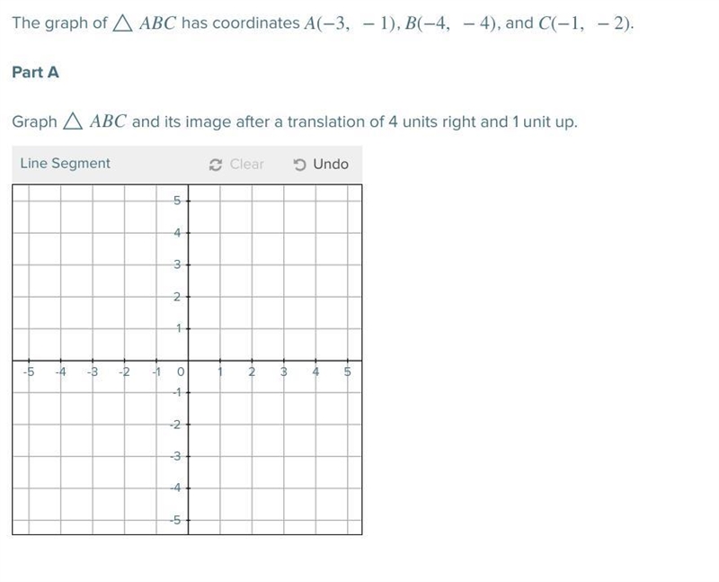 The graph of △ABC has coordinates A(−3, −1) , B(−4, −4) , and C(−1, −2)-example-1