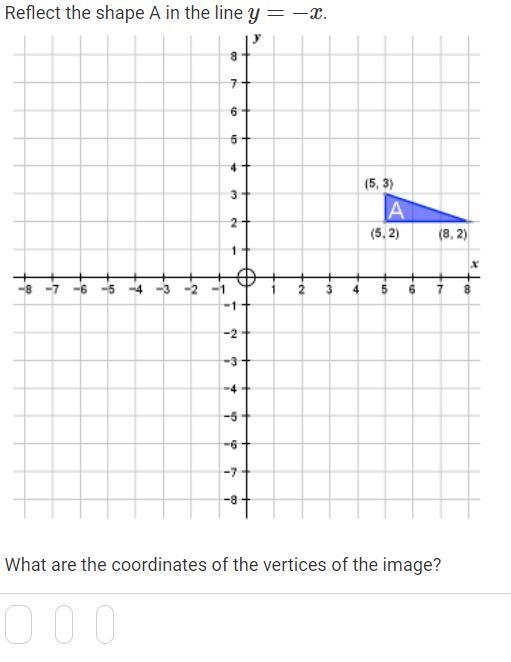 Reflecting shape A in y = -x line.-example-1