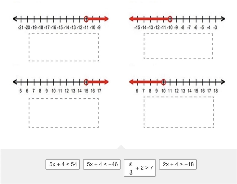 Solve and identify the graph of each inequality.-example-1