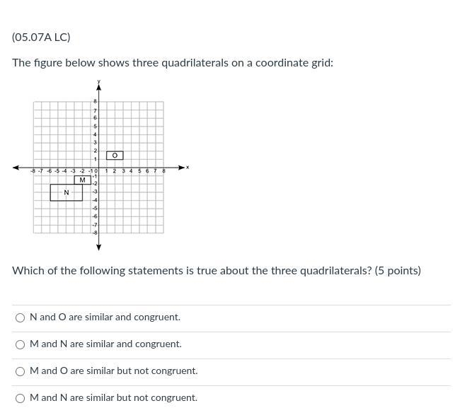 Which of the following statements is true about the three quadrilaterals?-example-1