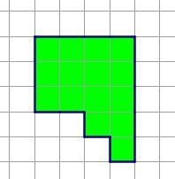 Find the area of the irregular figure in the diagram.-example-1