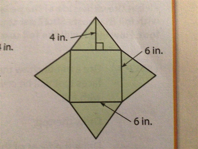 (I need help for this quickly!!) How do you find the surface area of this? Please-example-1