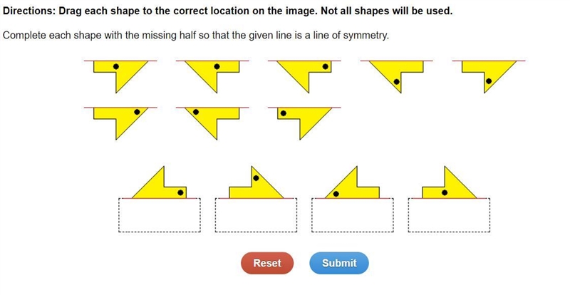 Drag each shape to the correct location on the image. Not all shapes will be used-example-1