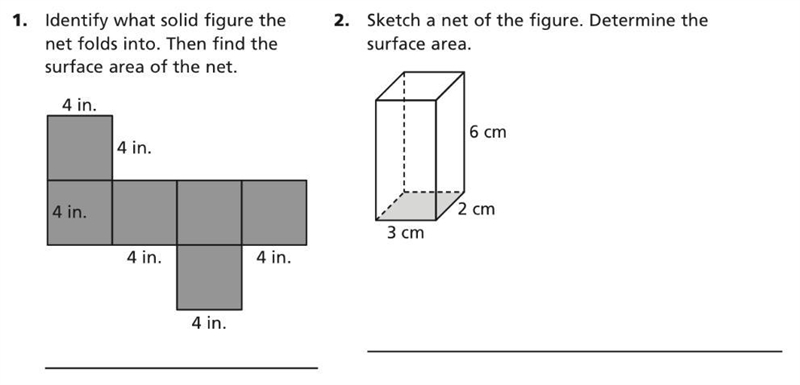 Please answer #1 and 2! This is 6th grade math!-example-1