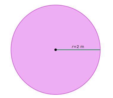 What would be the correct calculation to determine pi from this circle? A. 2 + 4 B-example-1