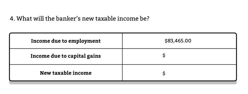 How to calculate Tax Income and Capital Gain?-example-1