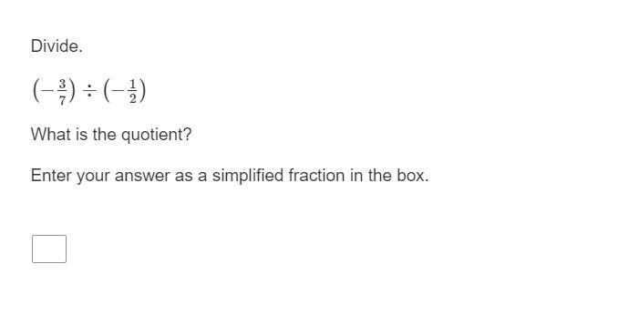 89 points to answer please help me out! Divide. (−37)÷(−12) What is the quotient? Enter-example-1