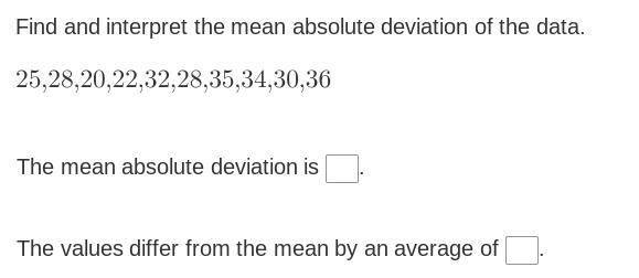 Find and interpret the mean of data (HELP ASAP!-example-1